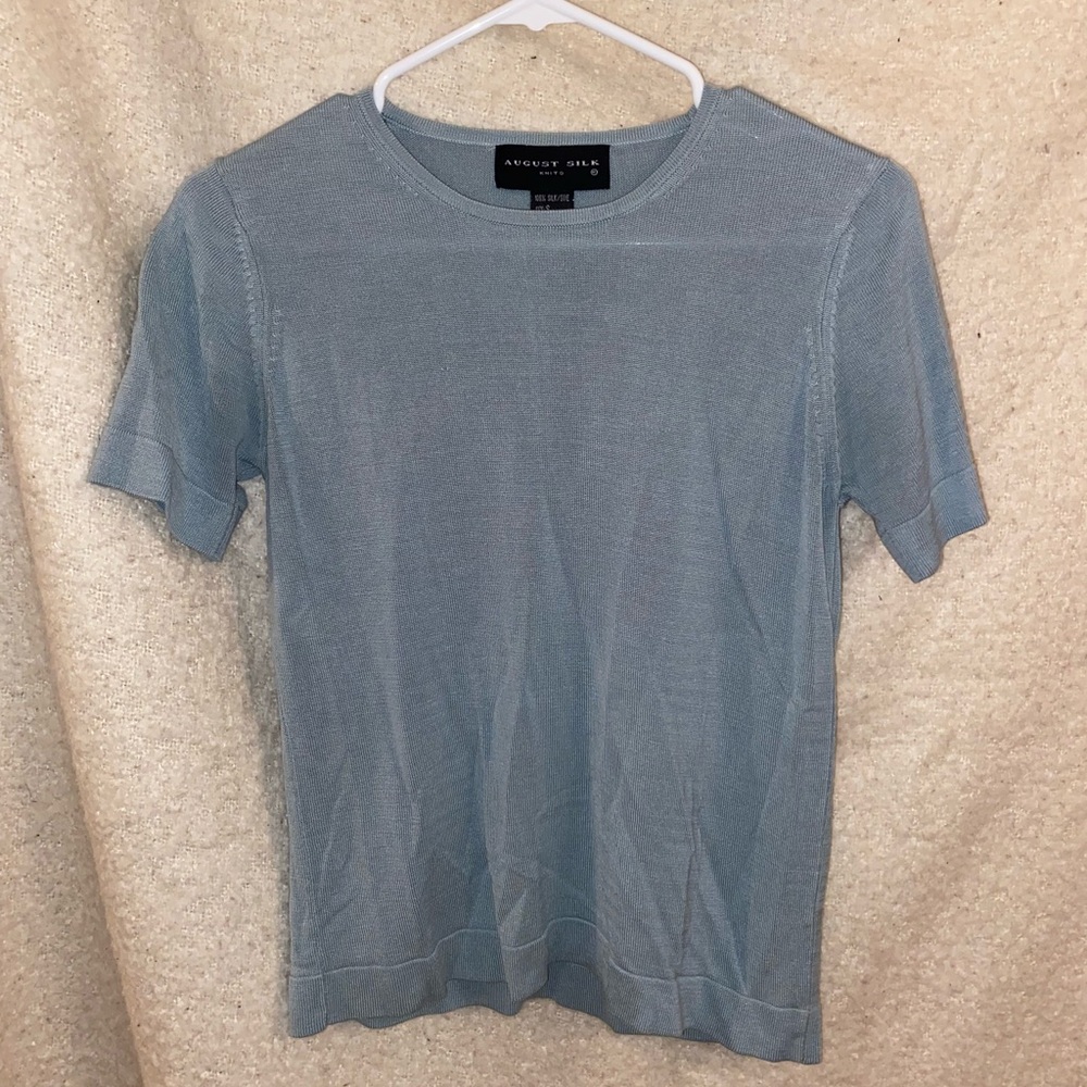 Cropped August Silk Shirt